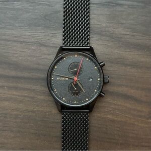 MVMT Caviar black watch
